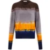 Ferragamo Virgin Wool V-neck Sweater In Multi