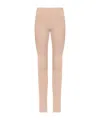 Ferragamo Viscose Leggings In Nude