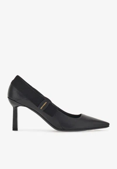FERRAGAMO VISSIA 70 NAPPA LEATHER PUMPS