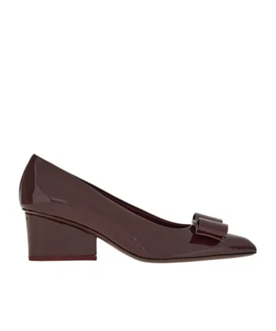Ferragamo Viva High Heels In Brown