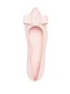 Ferragamo Viva Pointed Ballet Flats In Pink