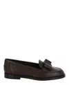 Ferragamo Vivaldo Loafers In Brown