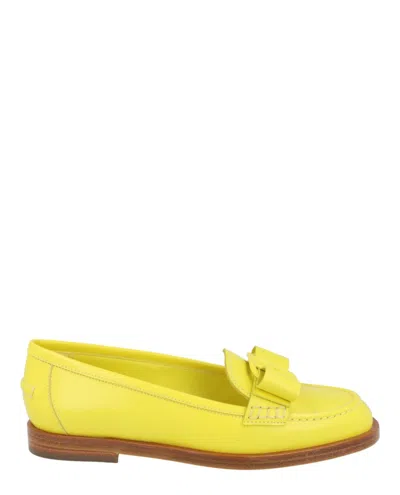 FERRAGAMO FERRAGAMO VIVALDO VARA BOW LOAFERS