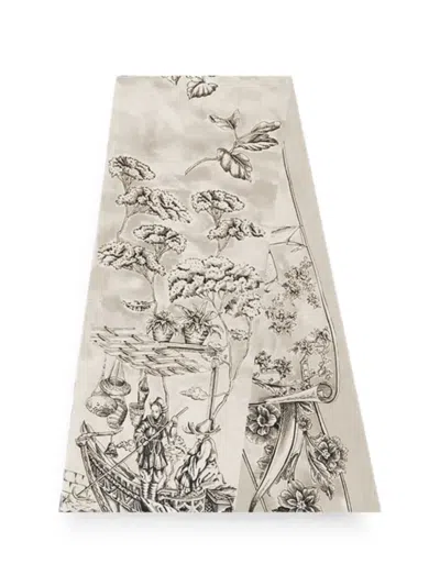 Ferragamo Voyage-print Silk Scarf In Multi