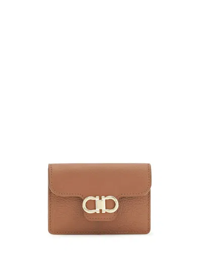Ferragamo Wallet In Beige