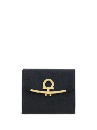 Ferragamo Wallet In Black