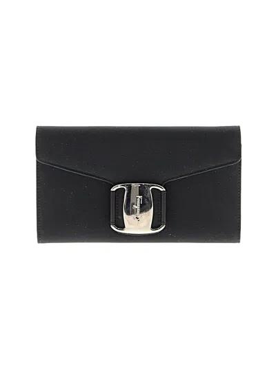 Pre-owned Ferragamo Wallet In Black