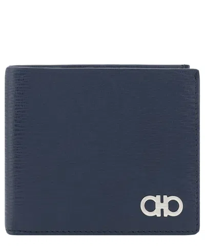 Ferragamo Wallet In Blue