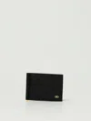 Ferragamo Logo Plaque Bi-fold Wallet In Black