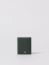 Ferragamo Wallet  Men Color Forest Green In Black
