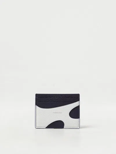 Ferragamo Wallet  Men Colour White