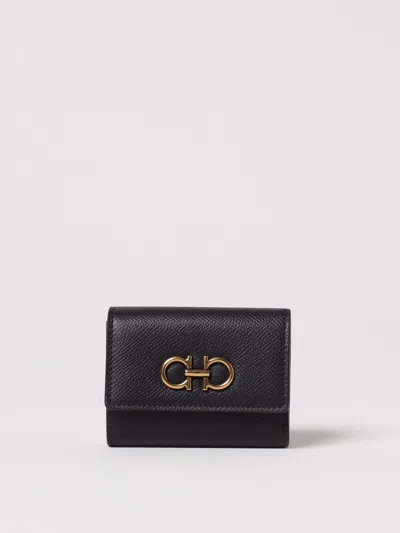 Ferragamo Wallet  Woman Color Black In 黑色
