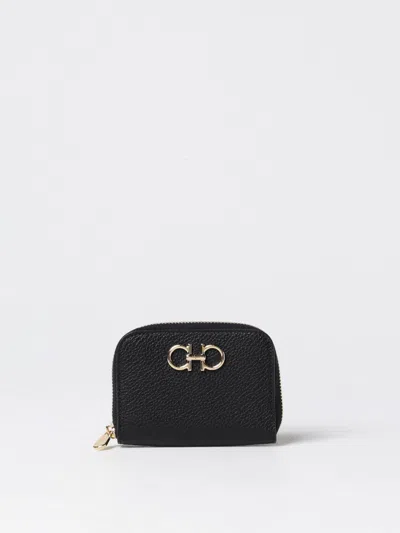 Ferragamo Wallet  Woman Color Black In 黑色