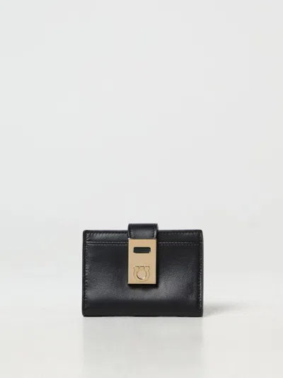 Ferragamo Wallet  Woman Color Black In 黑色