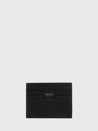 Ferragamo Wallet Men Color Black