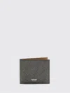 Ferragamo Leather Bifold Wallet With Gancini Pattern In Pink