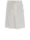 Ferragamo Wallet Skirt Made Of Cotton Blend