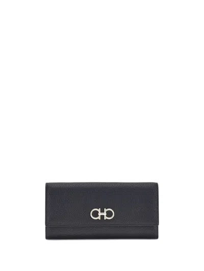 Ferragamo Wallet With Chain Shoulder Strap