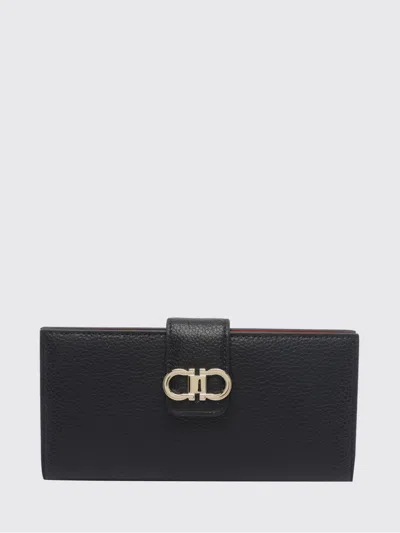 Ferragamo Wallet Woman Color Black
