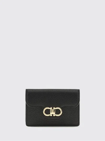 Ferragamo Wallet Woman  In Black
