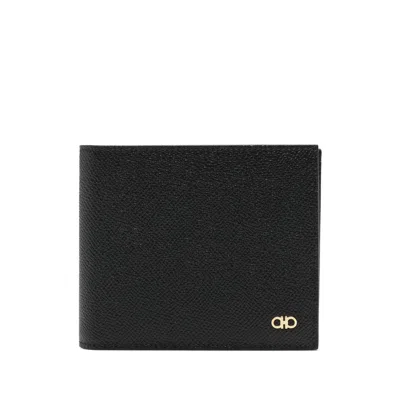 FERRAGAMO WALLETS BLACK