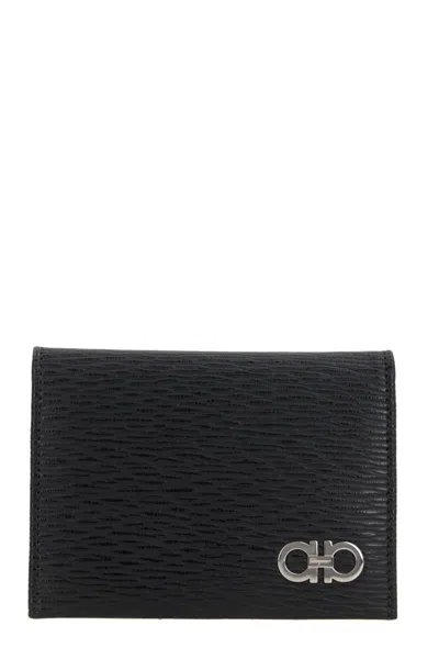 Ferragamo Wallets In Black