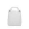 Ferragamo Wanda Flip-lock Fastened Top Handle Tote Bag In White