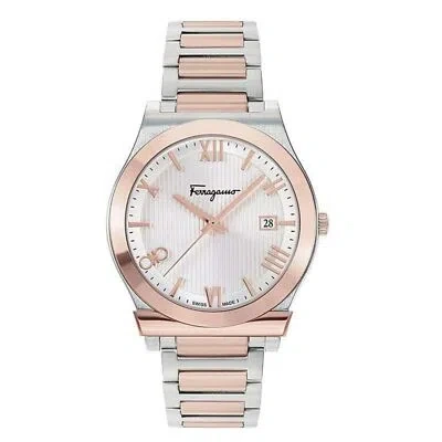 Pre-owned Ferragamo Watch  Sfkm00523 Primavera-verano 2023 Man 41mm Stainless Steel