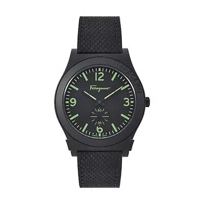 Pre-owned Ferragamo Watch  Sfml00422 Gancini Men 41mm Stainless Steel
