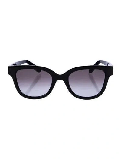 Pre-owned Ferragamo Wayfarer Gradient Sunglasses In Black