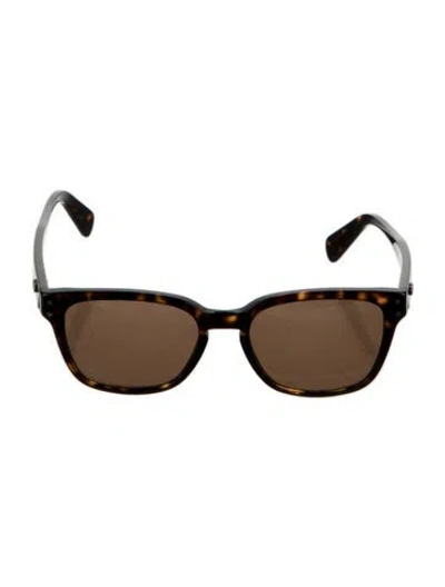 Pre-owned Ferragamo Wayfarer Mirrored Sunglasses In Brown