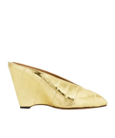 FERRAGAMO WEDGE MULE