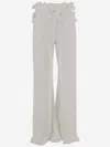 Ferragamo White Cotton Jeans In Neutral