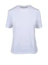 Ferragamo White Cotton T-shirt In White