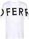Ferragamo White Oversize Cotton T-shirt In White