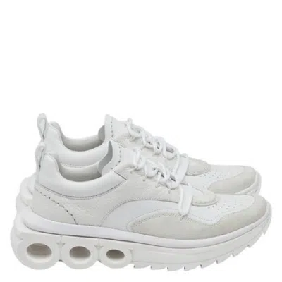 Ferragamo White Nima Running Sneakers