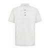 Ferragamo Pocket Embroidered Polo Shirt In White