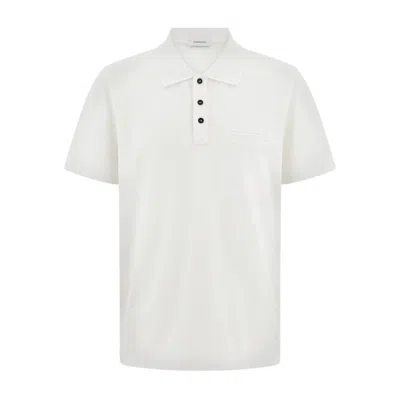 FERRAGAMO FERRAGAMO WHITE POLO SHIRTS MEN