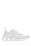 Ferragamo Nima Skin Leather Running Sneakers