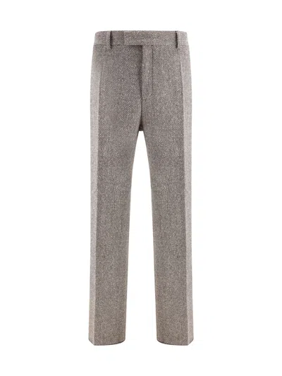 FERRAGAMO WIDE CHEVRON PANTS