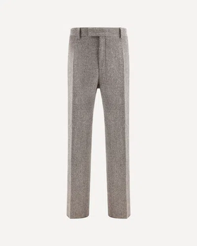 FERRAGAMO WIDE CHEVRON PANTS