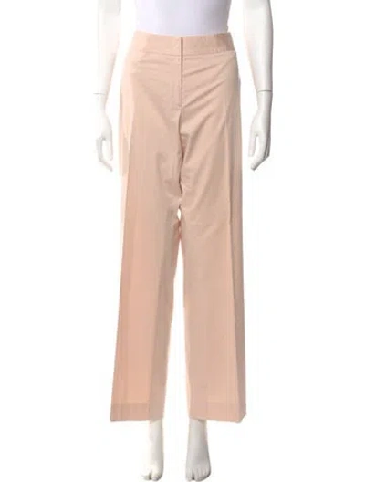 Pre-owned Ferragamo Wide Leg Pants In Pink