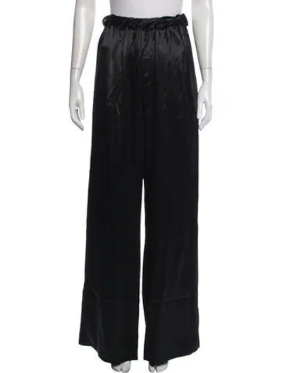 Pre-owned Ferragamo Wide Leg Pants W/ Tags In Black