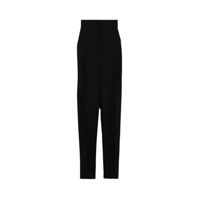 Pre-owned Ferragamo Wide-leg Trousers 'black' | Women's Size 38