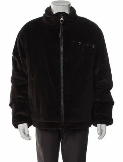 Pre-owned Ferragamo Windbreaker In Black