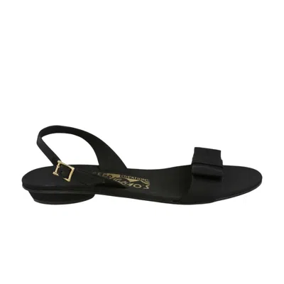 Pre-owned Ferragamo Wmns Capri Sandal 'black' | Women's Size 6