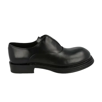Pre-owned Ferragamo Wmns Fanni Leather Oxford 'black' | Women's Size 7