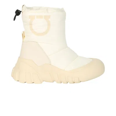 Pre-owned Ferragamo Wmns  Deode Snow Boot 'white' | Women's Size 9