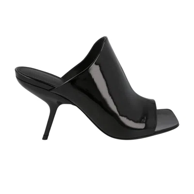 Pre-owned Ferragamo Wmns  Era Patent Leather Mule 'black' | Women's Size 6.5