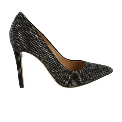 Pre-owned Ferragamo Wmns  Ilary X5 Crystal Embellished Pump 'black' | Women's Size 6